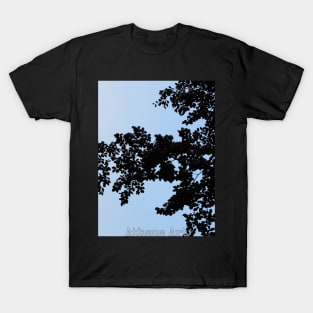 Blue Tree Silhouette T-Shirt